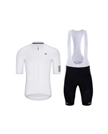 HOLOKOLO maillot corto y pantalón corto - VICTORIOUS ELITE - negro/blanco
